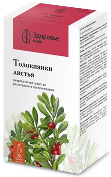 Толокнянка листья Здоровье ф/п 1,5г N 20