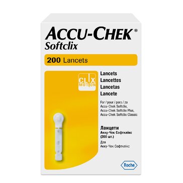 Ланцеты Accu-Chek Soft clics N 200