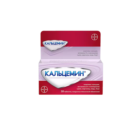 Кальцемин тб п/об пленочной n30