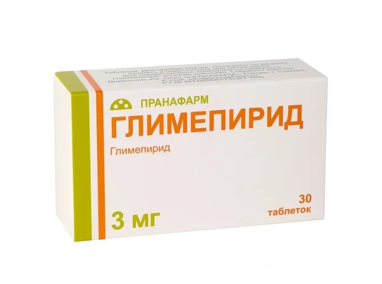Глимепирид тб 3мг №30