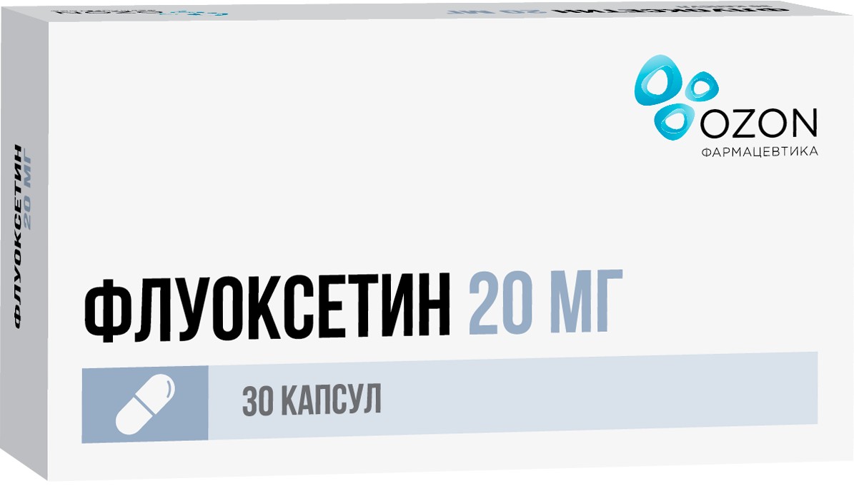 Флуоксетин Озон капс 20мг N 30