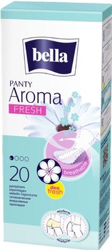 Прокладки ежедневные ультратонкие bella Panty aroma fresh 20 шт