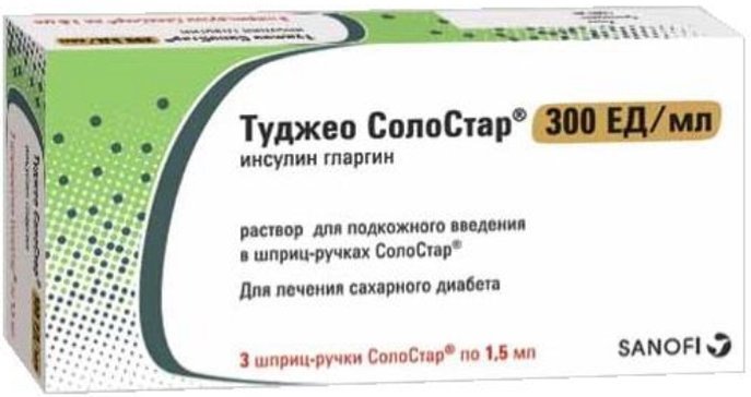 Туджео СолоСтар 300Ед/мл 1,5мл шприц ручка N 3