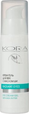 Кора Крем-гель для век с маслом Ши пр/отеков и морщин 30мл
