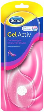 Scholl Стельки GelActiv для открыт обуви пара