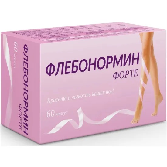 Флебонормин форте 680мг №60 капс.