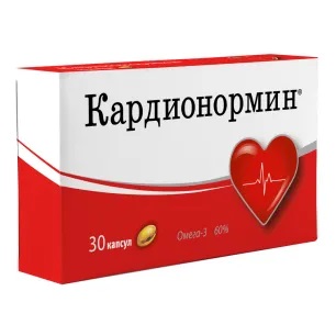Кардионормин/Омега-3 60% №30 капс.
