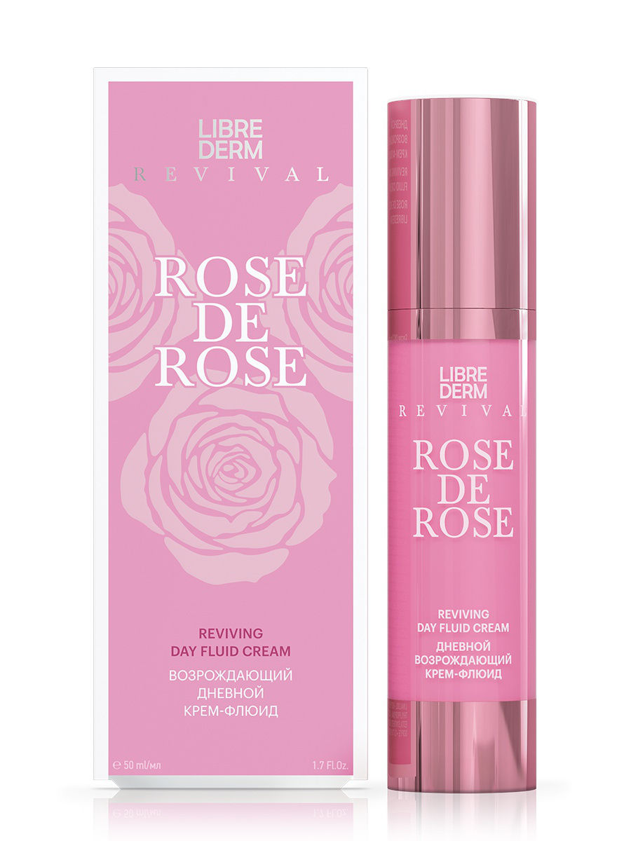 Либридерм Rose de Rose возрождающий дневной крем-флюид 50мл