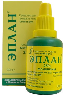Эплан средство для ухода за кожей рук/стоп 30г 25% мочевины