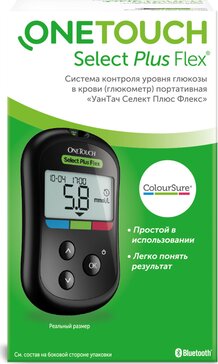 Глюкометр OneTouch Select Plus Flex