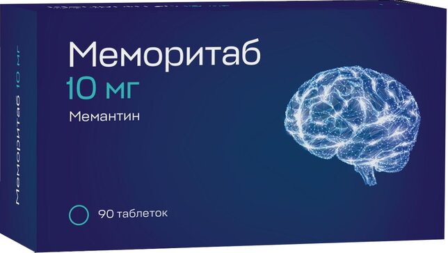 Меморитаб таб диспергир 10мг N 90