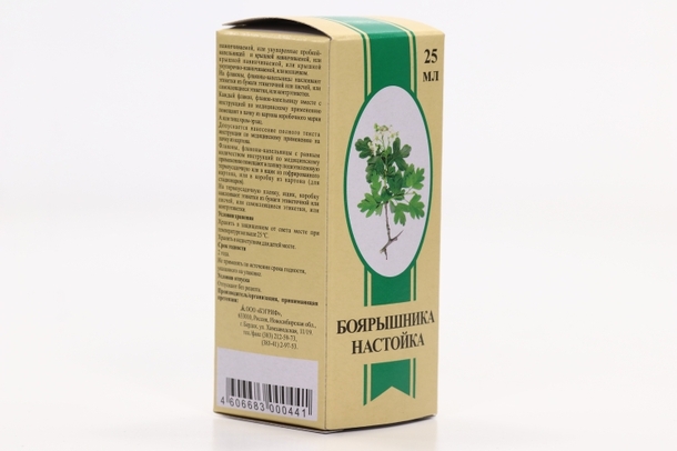 Боярышника настойка 25мл