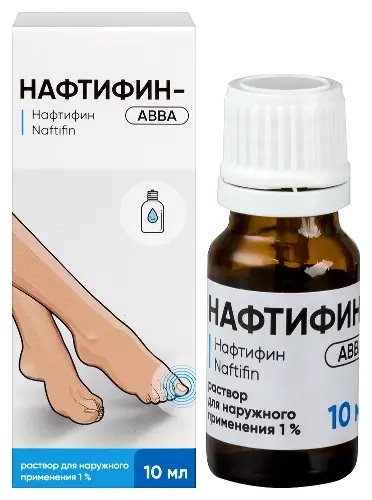 Нафтифин р-р д/наруж пр-я 1% 10 мл N 1