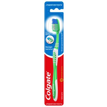 Colgate зубная щетка средняя Эксперт чистоты