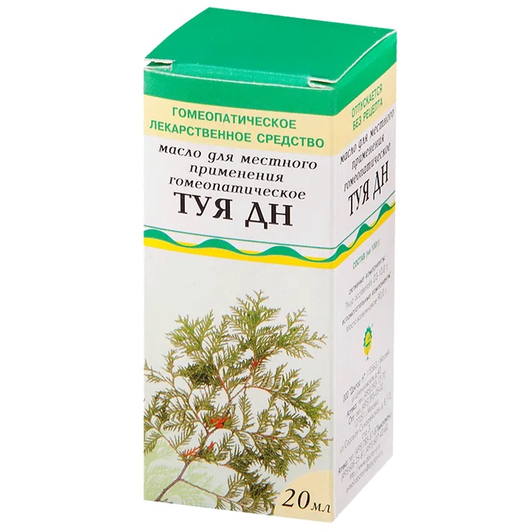 Туя масло гомеоп 20мл фл N 1