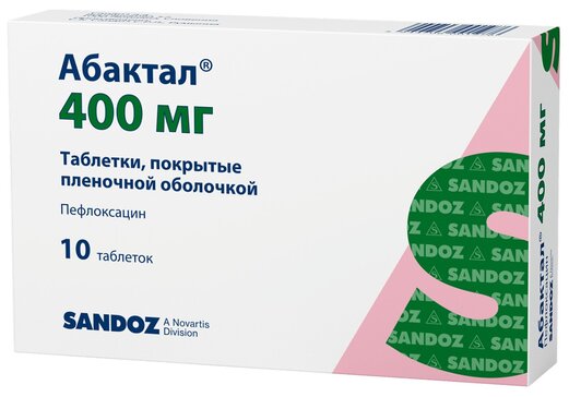 Абактал тб 400мг N 10