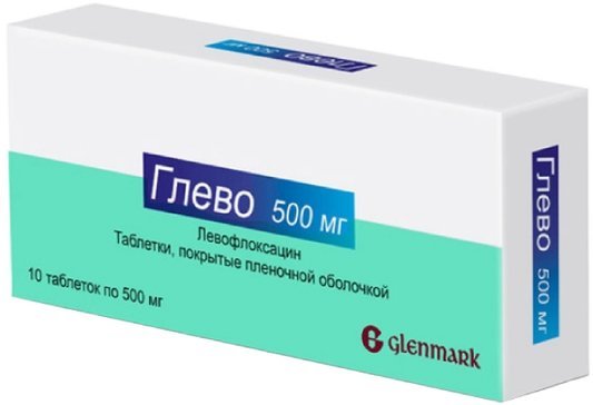 Глево тб п/о плен 500мг N 10