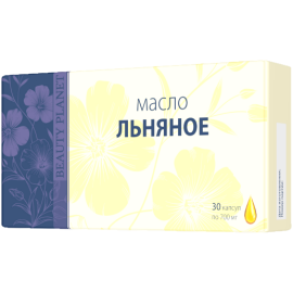 Льна масло 700мг №30 капс.