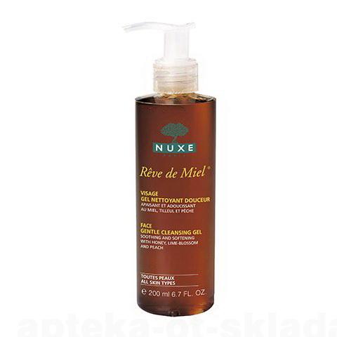Nuxe Рев дэ Мьель гель обогащенный очищающий для лица мед/подсолнух для сухой/чувствительной кожи 200мл