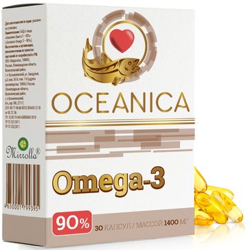 Океаника Омега 3-90% капс N 30