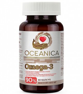 Океаника Омега 3-90% капс N 60