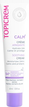 Топикрем Калм+ крем для лица и шеи легкий успокаивающий 40мл