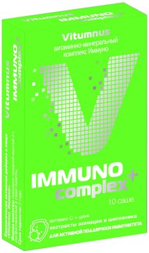 Vitumnus immuno комплекс для иммунитета порошок стики N 10