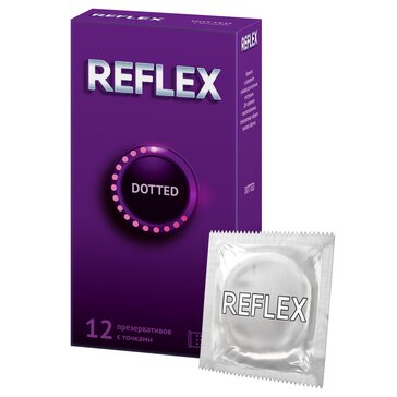 Reflex презервативы dotted N 12