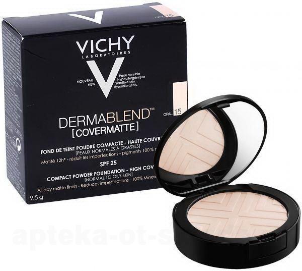 Vichy Дермабленд пудра тон-15 9,5г spf-25 для нормальной и жирной кожи