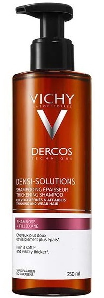 Vichy уплотняющий шампунь для тонких/ослабленных волос 250мл