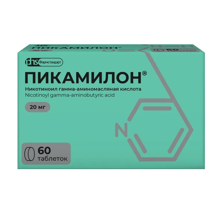 Пикамилон тб 20мг N 60