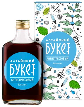 Алтайский букет Антистрессовый бальзам безалкогольный 250 мл