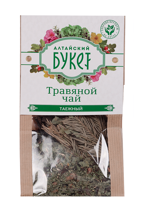 АЛТАЙСКИЙ БУКЕТ ТРАВЯНОЙ ЧАЙ ТАЕЖНЫЙ 80Г