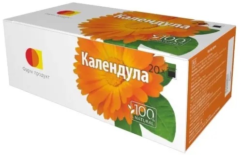 Календулы цветки БАД 1,5г №20 ф/п