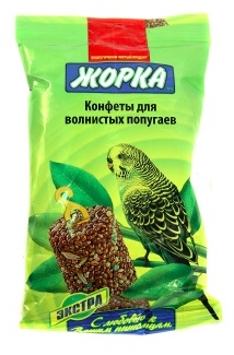 Конфеты для попугаев Жорка 100 г n2 экстра