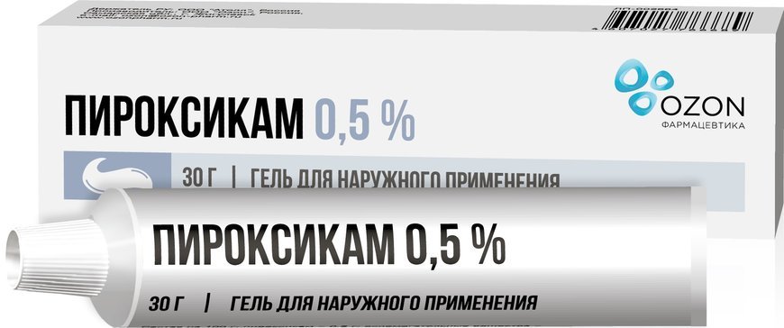Пироксикам Озон гель 0,5% 30г