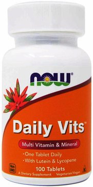 NOW Daily Vits дейли витс таб п/об 1252мг N 100