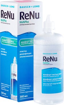 Раствор Renu MP универ комфорт для конт линз60 мл