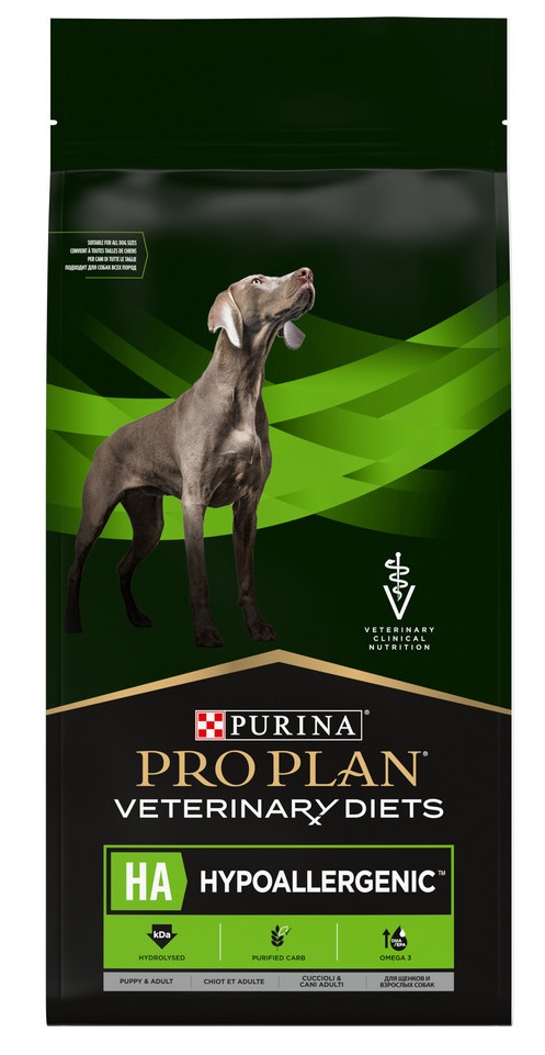 Корм гипоаллергенный для собак Purina pro plan veterinary diets ha 3 кг
