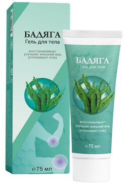 Простой рецепт гель-бальзам для тела бадяга 75мл N 1