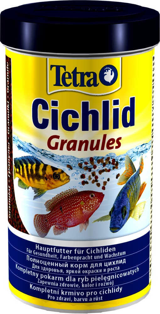 Корм гранулы для всех видов цихлид Tetra cichlid granules 500 мл