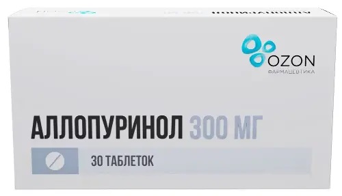 Аллопуринол тб 300мг n30