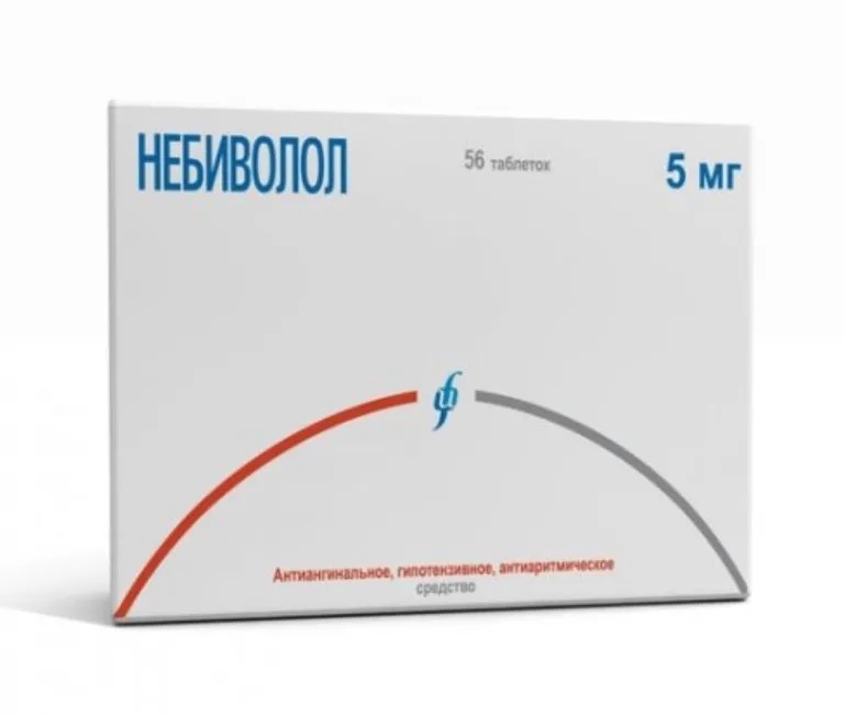 Небиволол тб 5 мг N 56
