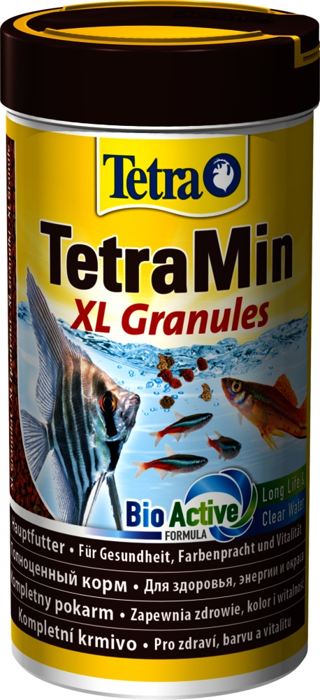 Корм гранулы крупные для всех видов рыб Tetra min xl granules 250 мл