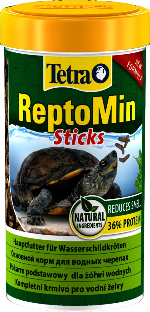 Корм для водных черепах Tetra reptomin 1 л в палочках