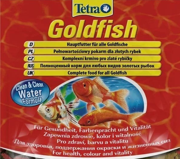 Корм для золотых рыб Tetra goldfish 12 г пак. sachet