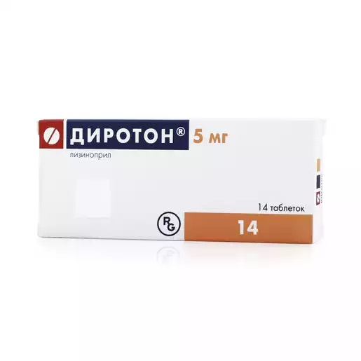 Диротон тб 20мг N 14