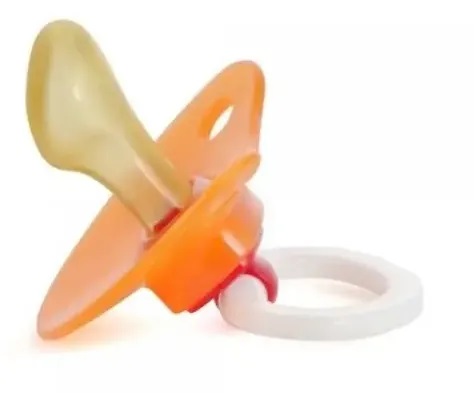 Пома соска-пустышка латексная адаптивной формы  с 4+мес /5612т/