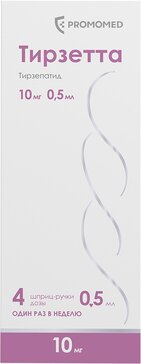 Тирзетта р-р д/и/п/к 10мг 0.5мл шприц в автоинжекторе N 4