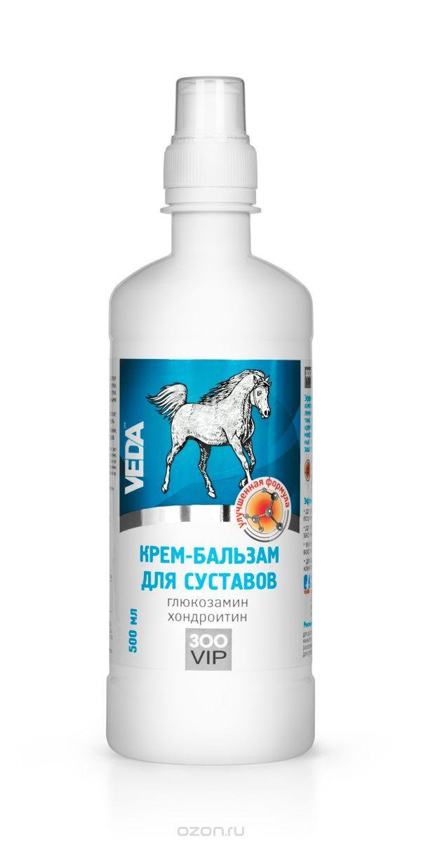 Веда зоовип крем-бальзам для суставов лошадей 500 мл глюкозамин/хондроитин